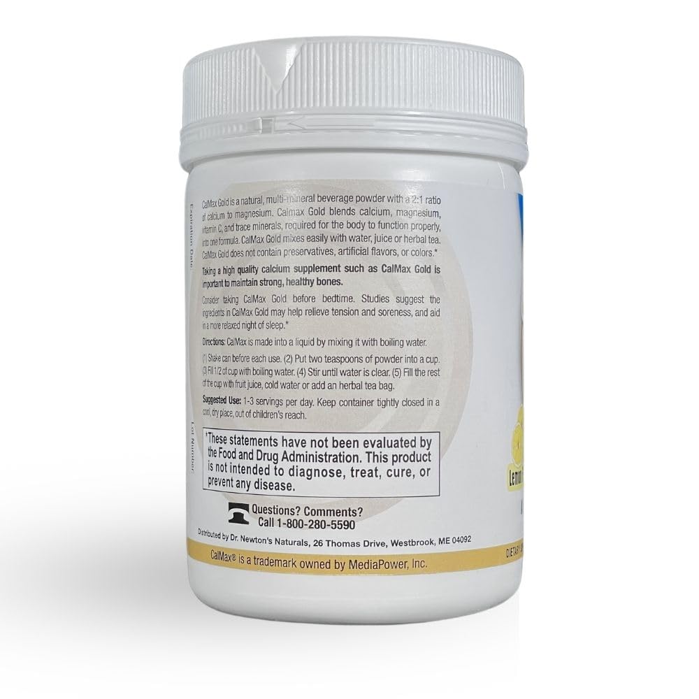 SelfCare+ CalMax Gold Poudre Boisson 200g vue latérale
