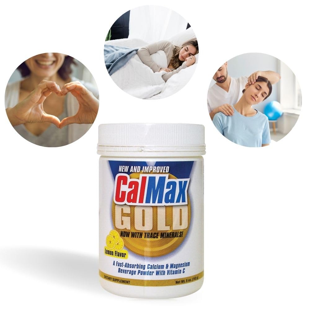 SelfCare+ CalMax Gold Poudre Boisson préparée dans une tasse
