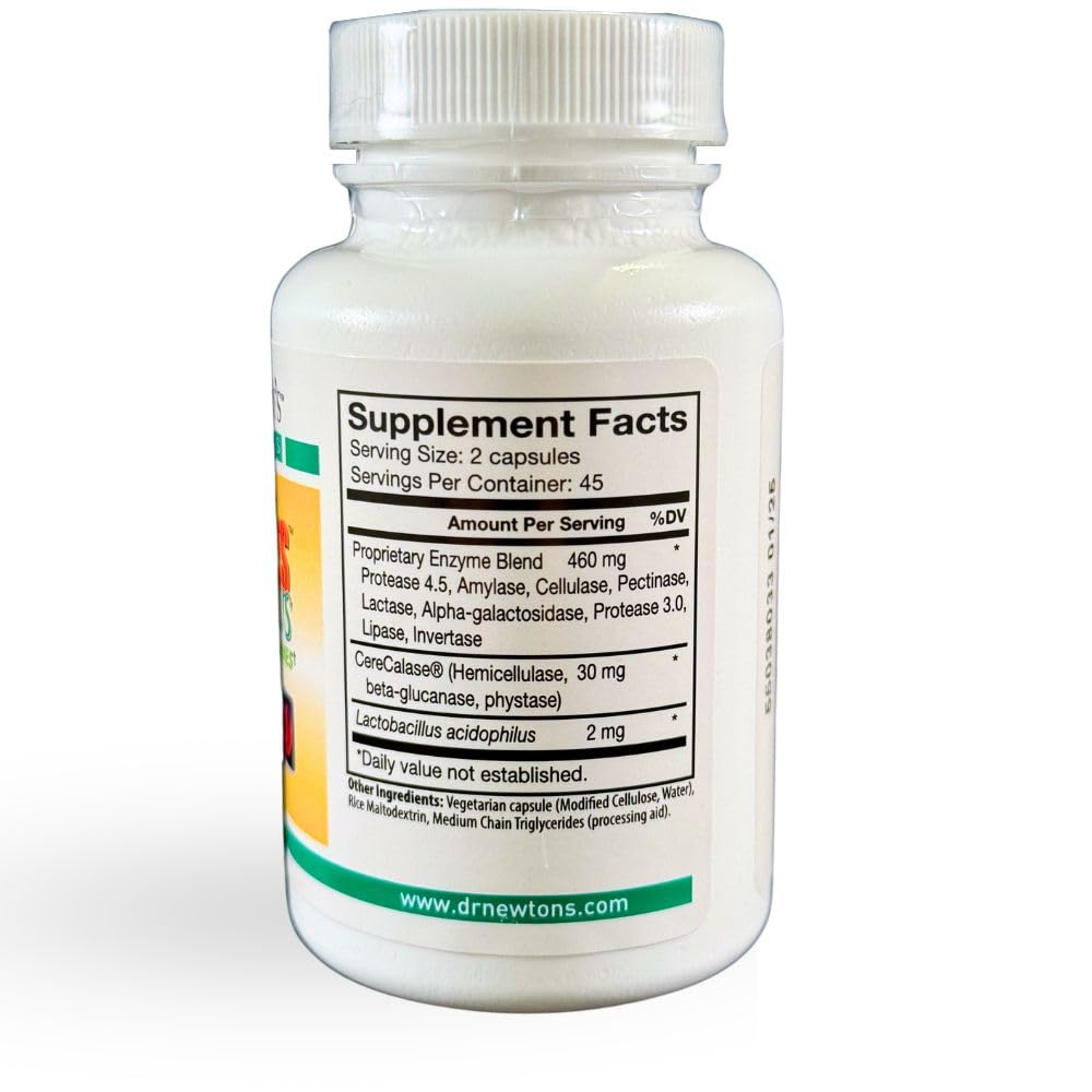 SelfCare+ Nu-Zymes Plus emballage avec informations nutritionnelles