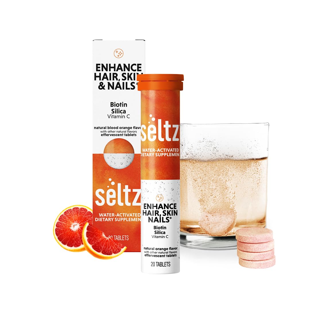 Seltz tablettes effervescentes biotine tube avec 10 comprimés