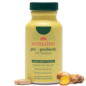 Semaine Compléments Alimentaires Prébiotiques et Probiotiques 60 Capsules - vue de face