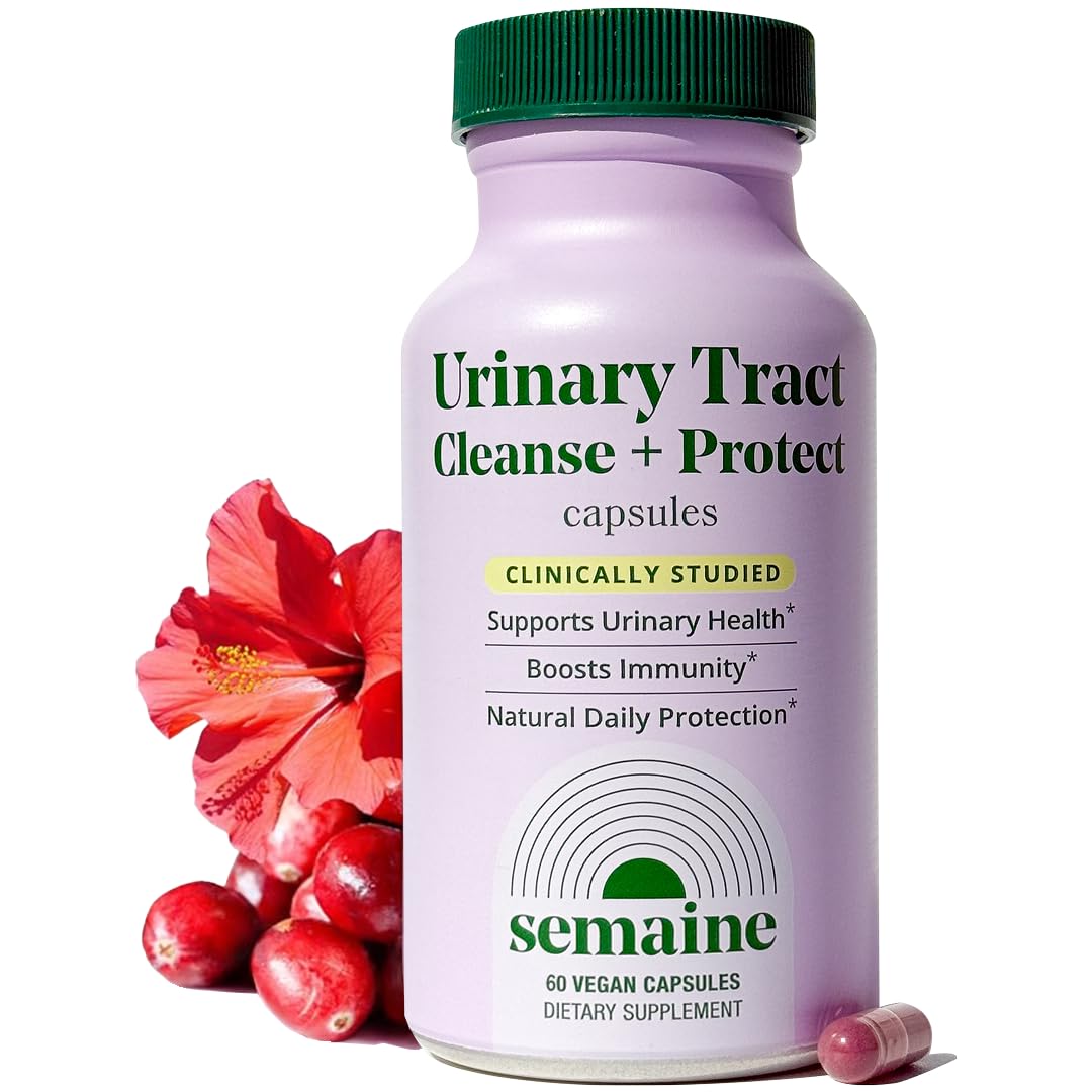 Semaine Urinary Tract Cleanse & Protect 60 gélules végétales, vue avant
