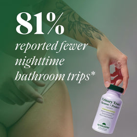 Semaine Urinary Tract Cleanse & Protect, vue de côté avec des ingrédients