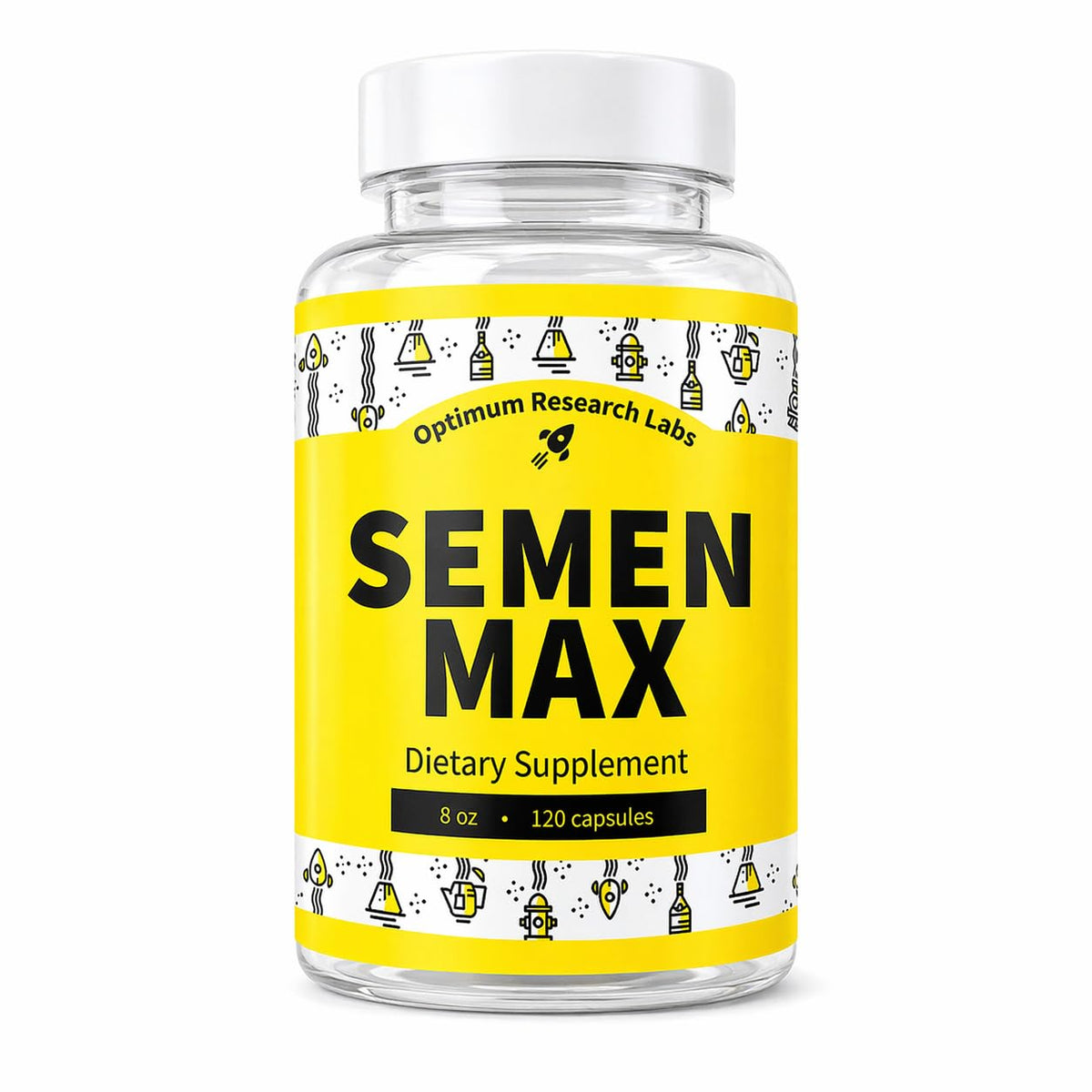 Semen Max d'Optimum Research Labs, vue avant de l'emballage