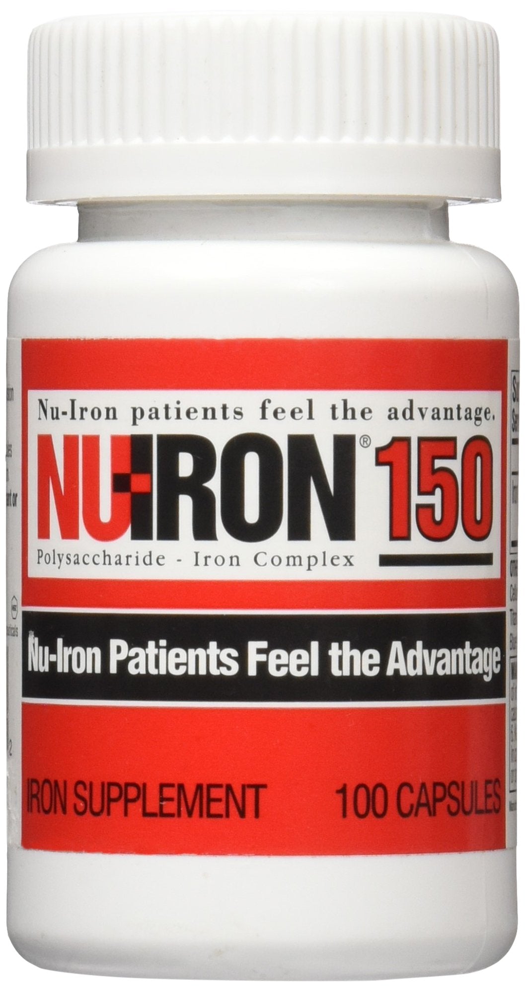 Senokot NU-Iron 150mg capsules vue de face