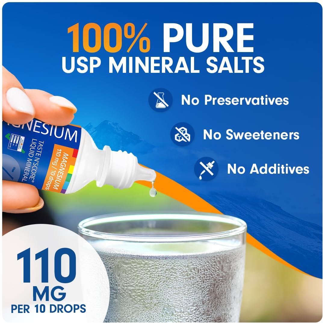 SENSEable Complément Alimentaire Liquide de Magnésium 110 mg sur une table