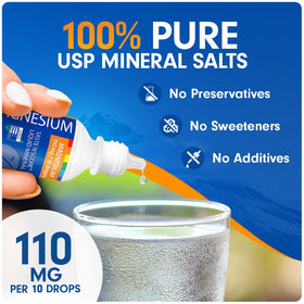 SENSEable Complément Alimentaire Liquide de Magnésium 110 mg sur une table