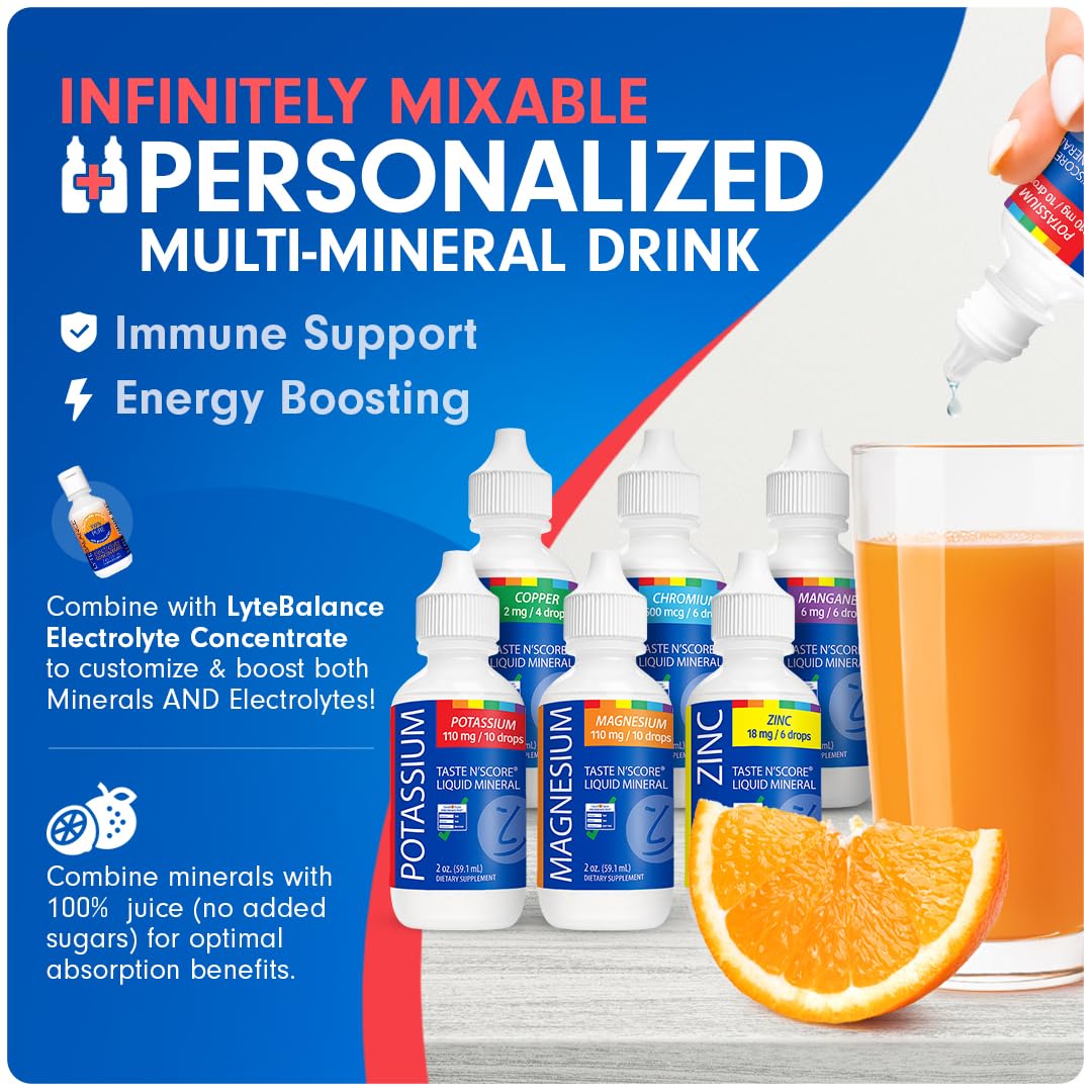 SENSEable Potassium Minéral Liquide 110 mg sur une table