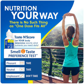 SENSEable Zinc liquide 18 mg avec d'autres compléments alimentaires