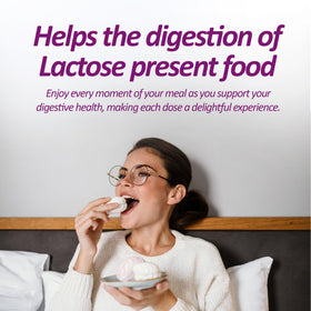 SENSI LATTE Lactase Enzyme emballage et informations
