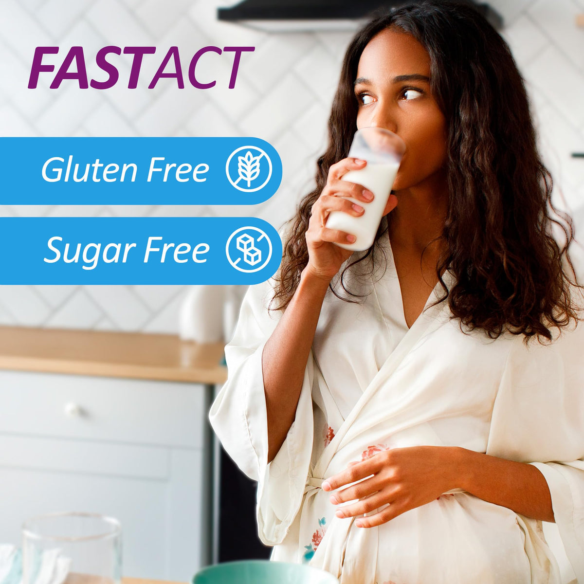 SENSI LATTE Lactase Enzyme vue de côté