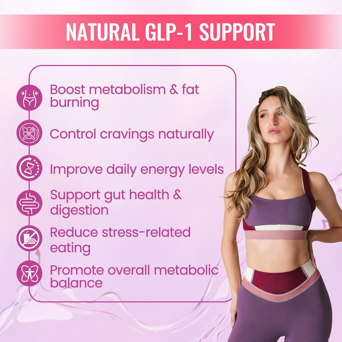 SEPT YAN Gouttes Liquides GLP-1 60 ml - présentation sur une table