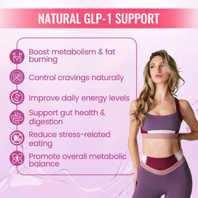 SEPT YAN Gouttes Liquides GLP-1 60 ml - présentation sur une table
