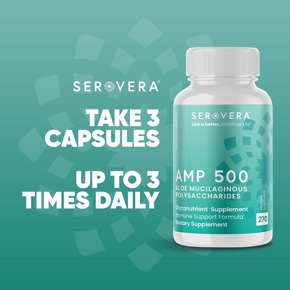 SEROERA Amp Aloe Vera Bio avec des ingrédients naturels