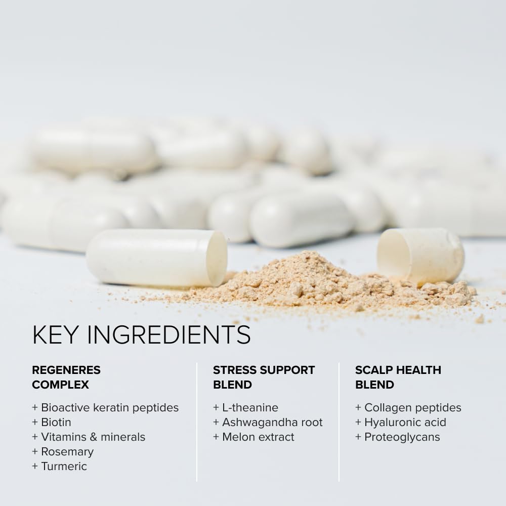 Serovital Hair Regeneres Advanced capsules sur fond blanc