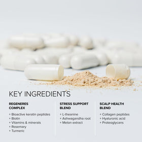 Serovital Hair Regeneres Advanced capsules sur fond blanc