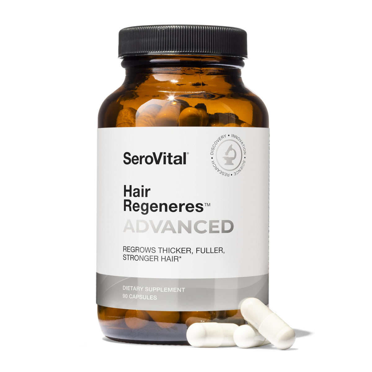 Serovital Hair Regeneres Advanced complément alimentaire 120g vue avant