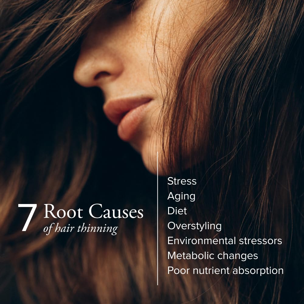 Serovital Hair Regeneres Advanced ingrédients listés sur l'emballage