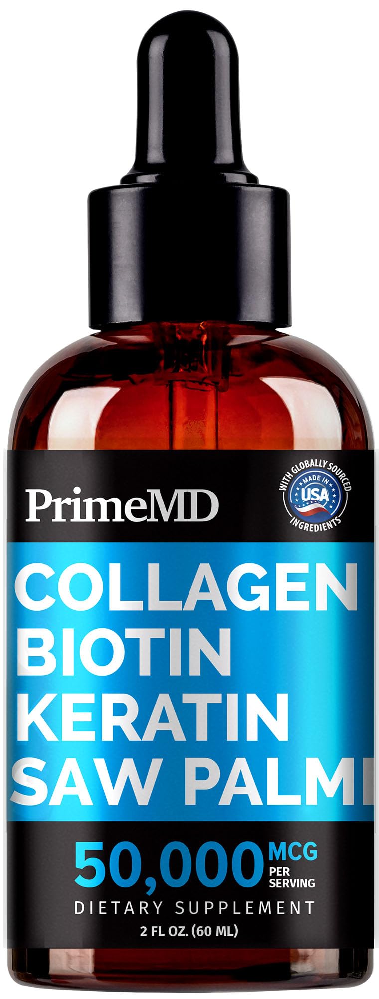 Sérum de collagène liquide PrimeMD 2oz avec pipette
