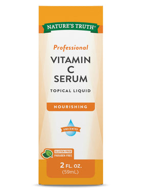 Sérum de vitamine C Nature's Truth 2 oz vue avant avec étiquette