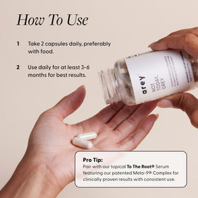 Sérum To The Root d'Arey avec le complément Anti-Gris