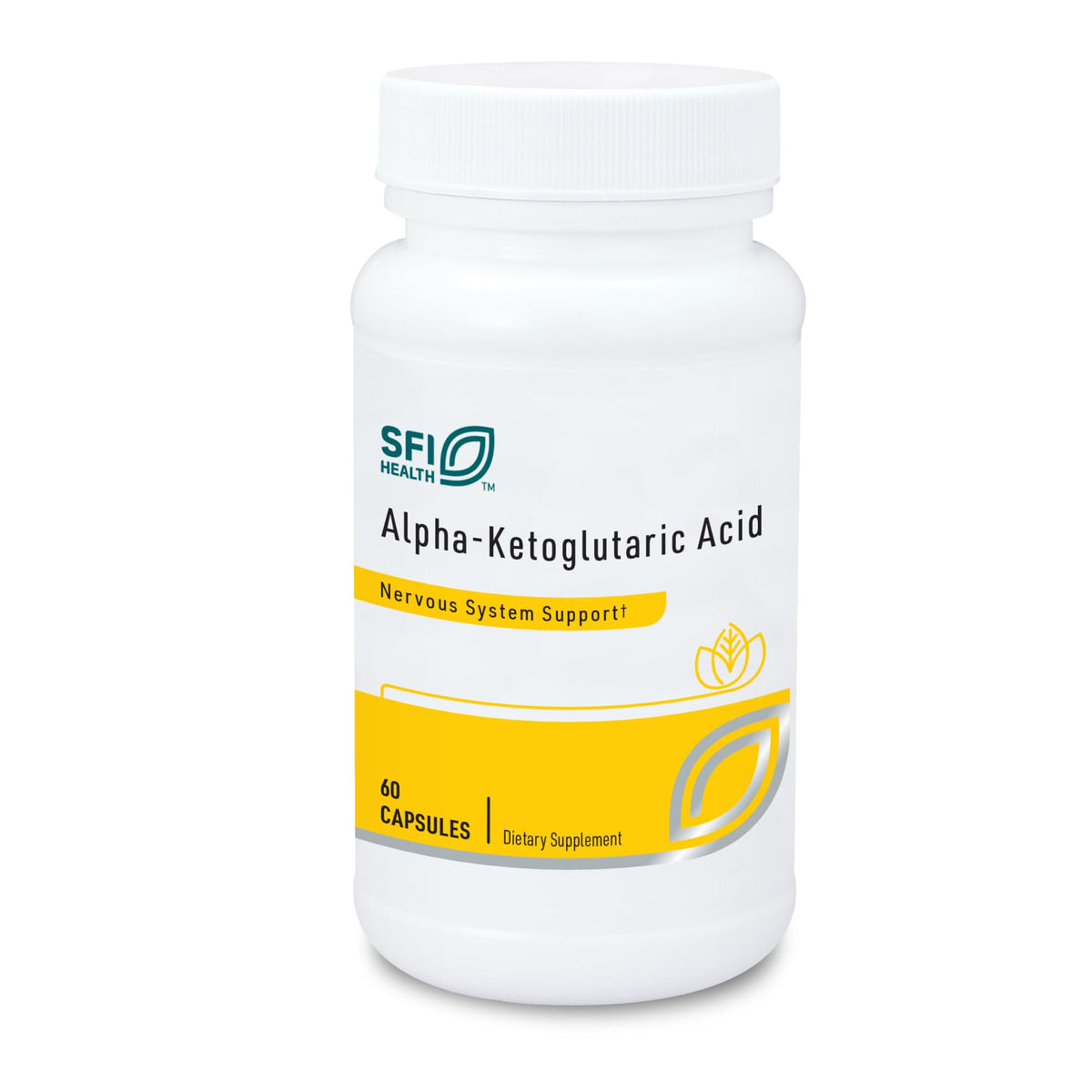 SFI Health Acide Alpha-Cétoglutarique 300 mg 60 capsules végétariennes vue avant