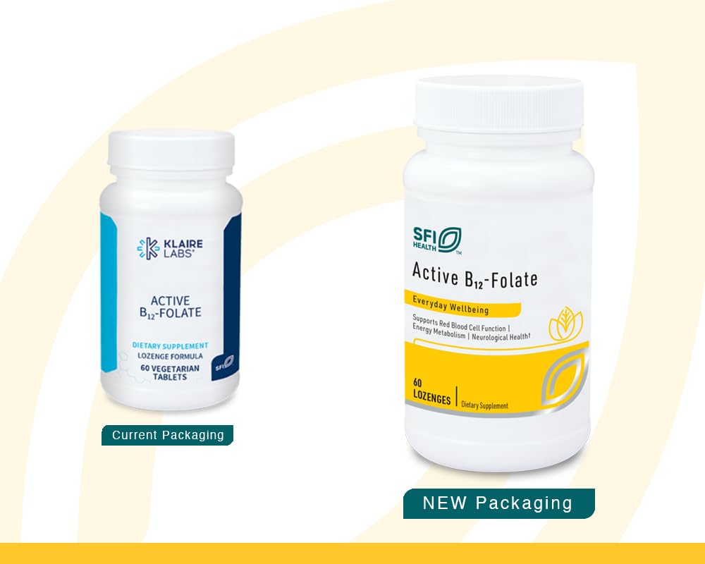 SFI Health B12 Actif 60 comprimés, vue arrière de l'emballage