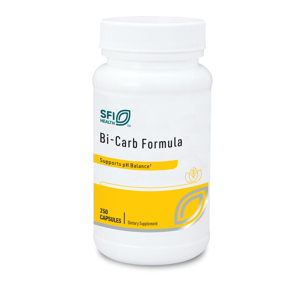 SFI Health Bicarbonate de Sodium et Potassium 250 Capsules vue de face