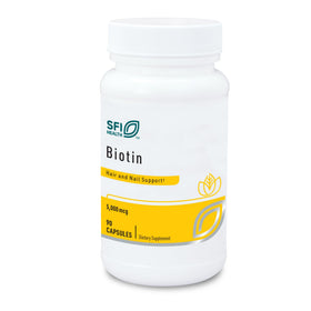SFI Health Biotine 5000 mcg 90 capsules vue de face