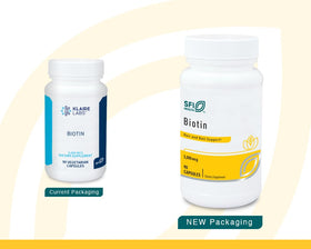 SFI Health Biotine 5000 mcg capsules ouvertes