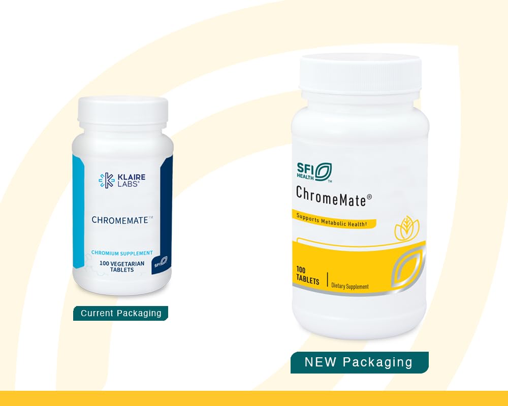 SFI Health ChromeMate 100 tablettes présentation des comprimés