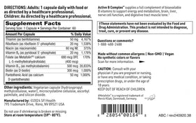 SFI Health Complexe de Vitamines B Methylées capsules à la lumière