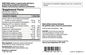 SFI Health Complexe Multi-Minéral Sans Fer bouteille ouverte