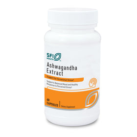 SFI Health Extrait d'Ashwagandha 300mg, 60 capsules, vue de l'avant