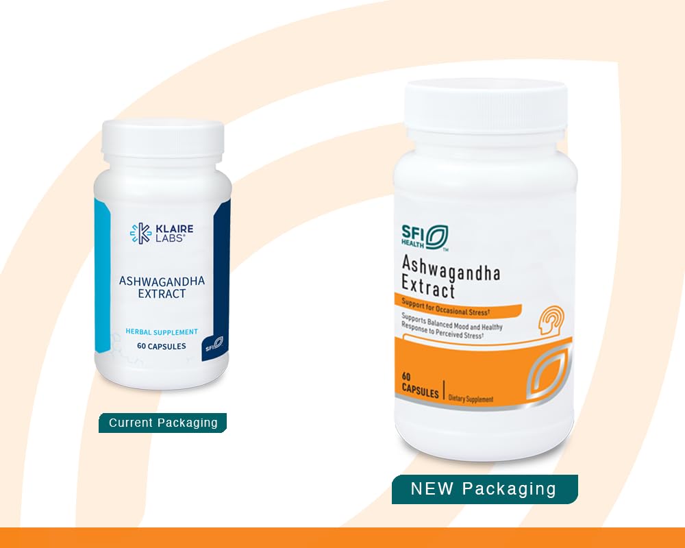 SFI Health Extrait d'Ashwagandha 300mg, capsules végétariennes