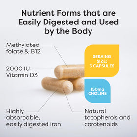 SFI Health Formule Prénatale 90 Capsules sur fond blanc