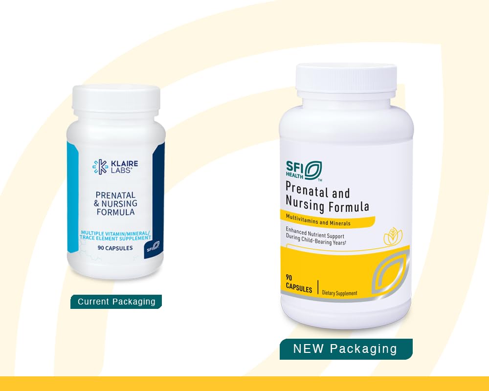 SFI Health Formule Prénatale 90 Capsules vue arrière