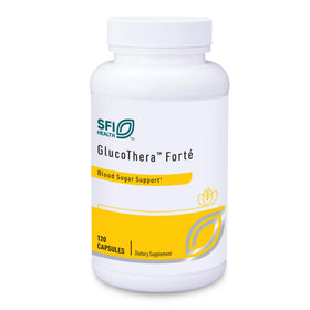 SFI Health GlucoThera Forte 120 capsules, vue de face