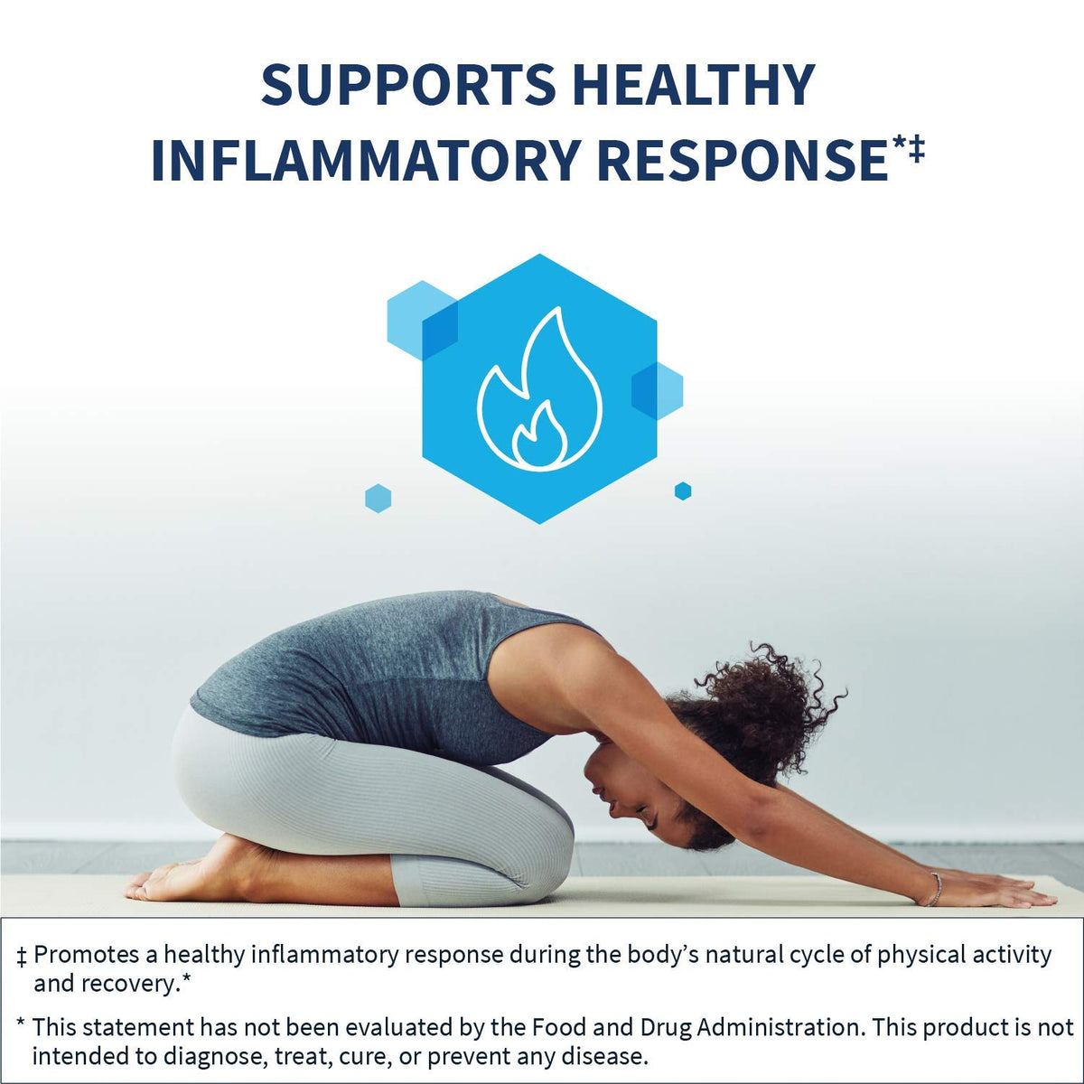 SFI Health InflaThera 60 capsules avec bouteille ouverte