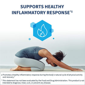 SFI Health InflaThera 60 capsules avec bouteille ouverte