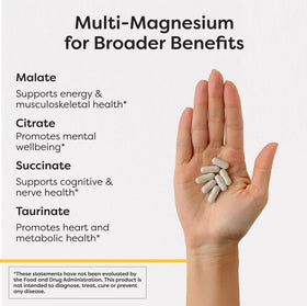 SFI Health Mag Complete complément de magnésium 120 capsules côté