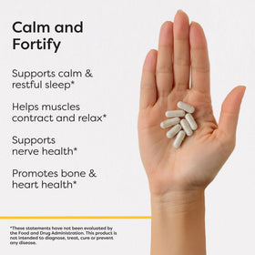 SFI Health Magnésium Citrate Capsules, vue de côté