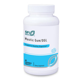 SFI Health Mastic Gum comprimés à mâcher saveur cannelle, boîte de 60 unités