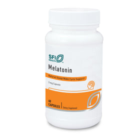 SFI Health Melatonin 3 mg Capsules Végétariennes, boîte avant
