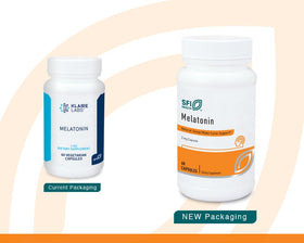 SFI Health Melatonin Capsules, vue latérale