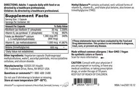 SFI Health Methyl Balance 60 capsules sur une table
