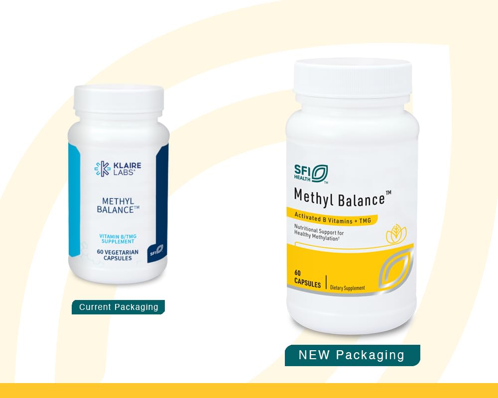 SFI Health Methyl Balance 60 capsules vue de dos
