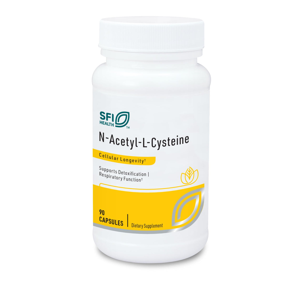 SFI Health N-Acetyl-L-Cysteine 500mg capsule front view