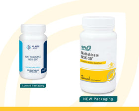 SFI Health Nattokinase NSK-SD 60 capsules vue arrière avec ingrédients