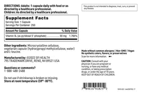 SFI Health P-5-P flacon ouvert avec capsules visibles